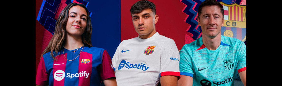 Camisetas del FC Barcelona